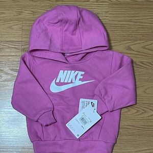 Nike Pink Sweatshirt Vibrant Hoodie